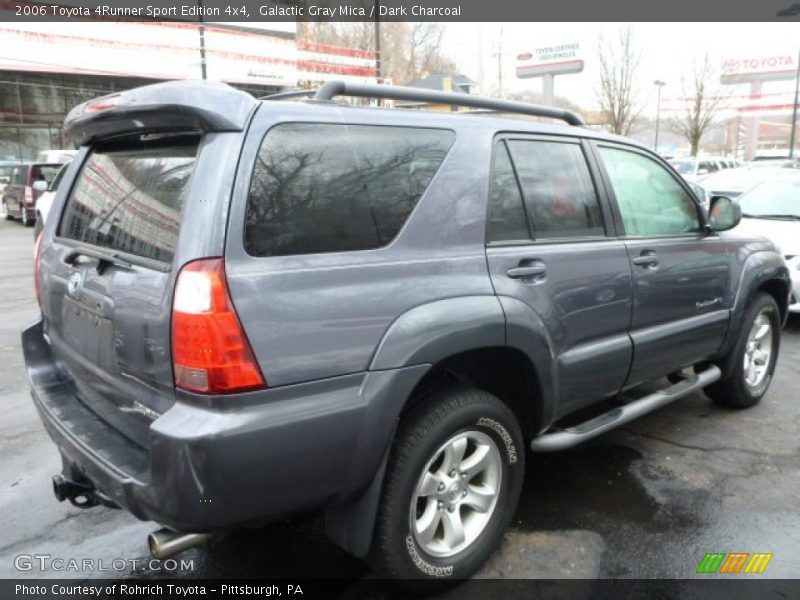 Galactic Gray Mica / Dark Charcoal 2006 Toyota 4Runner Sport Edition 4x4