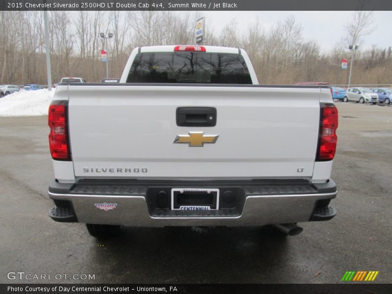 Summit White / Jet Black 2015 Chevrolet Silverado 2500HD LT Double Cab 4x4