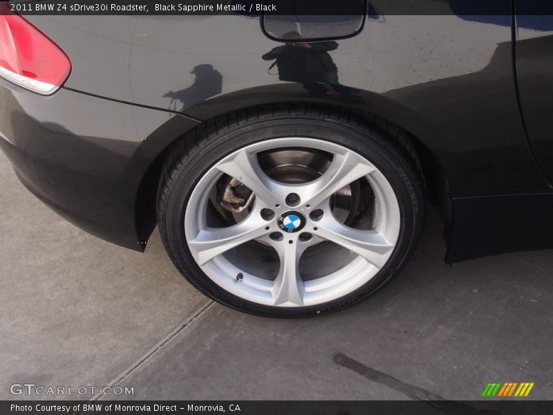 Black Sapphire Metallic / Black 2011 BMW Z4 sDrive30i Roadster