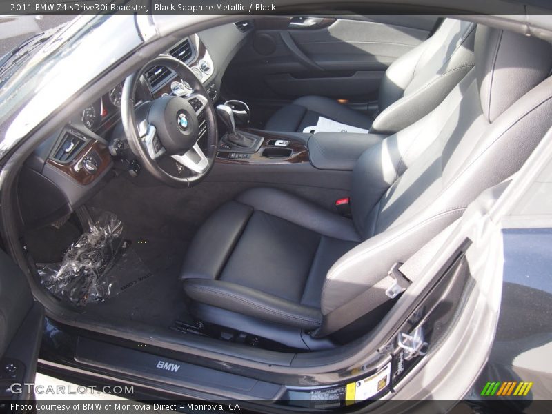 Black Sapphire Metallic / Black 2011 BMW Z4 sDrive30i Roadster