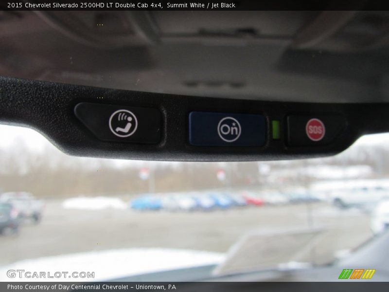 Summit White / Jet Black 2015 Chevrolet Silverado 2500HD LT Double Cab 4x4