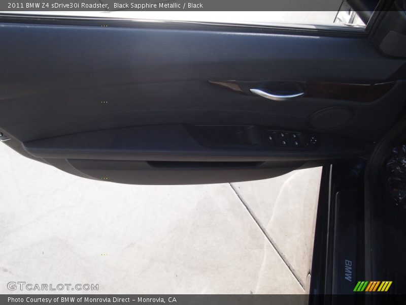 Black Sapphire Metallic / Black 2011 BMW Z4 sDrive30i Roadster