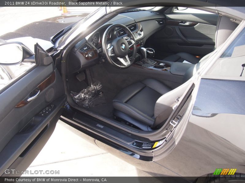 Black Sapphire Metallic / Black 2011 BMW Z4 sDrive30i Roadster