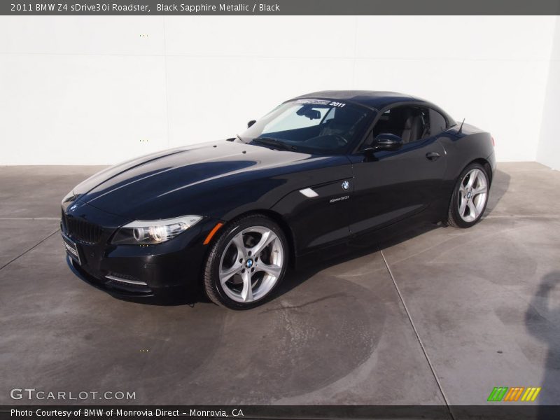 Black Sapphire Metallic / Black 2011 BMW Z4 sDrive30i Roadster