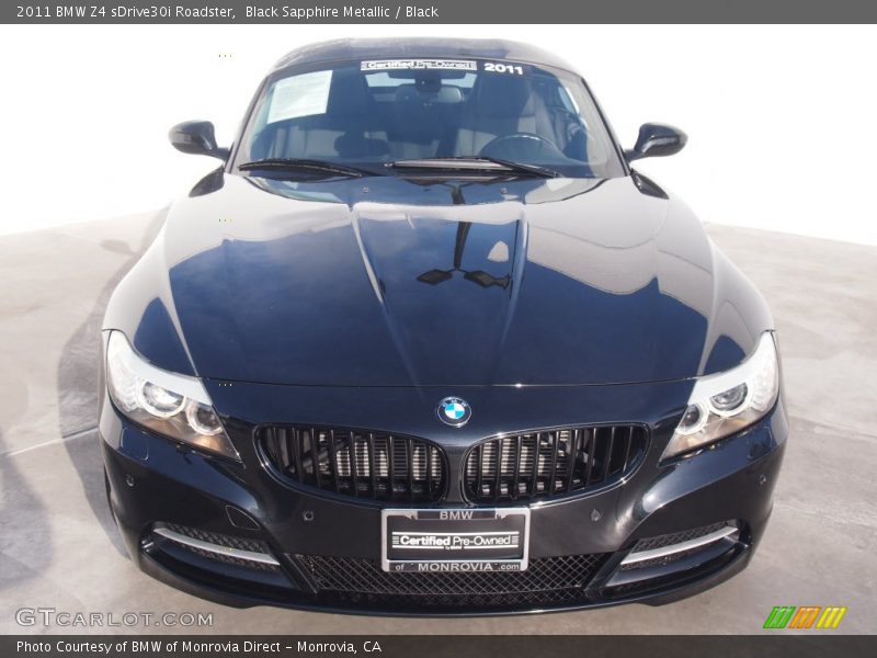 Black Sapphire Metallic / Black 2011 BMW Z4 sDrive30i Roadster