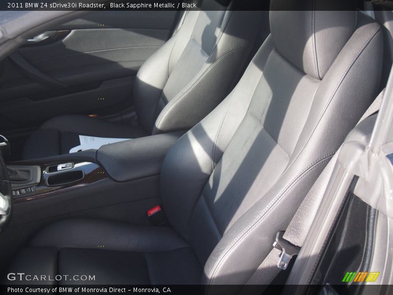 Black Sapphire Metallic / Black 2011 BMW Z4 sDrive30i Roadster