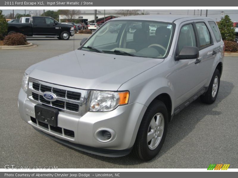 Ingot Silver Metallic / Stone 2011 Ford Escape XLS
