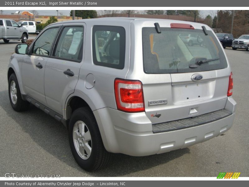 Ingot Silver Metallic / Stone 2011 Ford Escape XLS