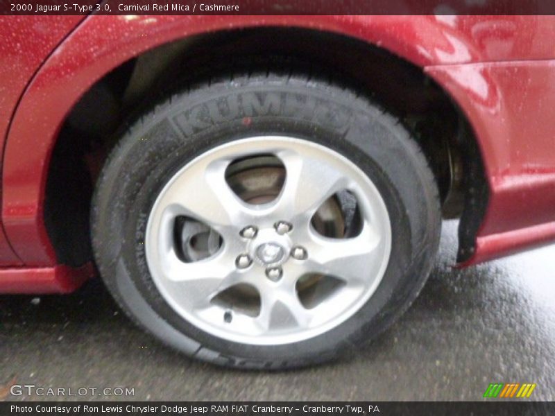 Carnival Red Mica / Cashmere 2000 Jaguar S-Type 3.0