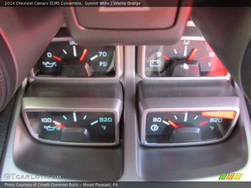  2014 Camaro SS/RS Convertible SS/RS Convertible Gauges