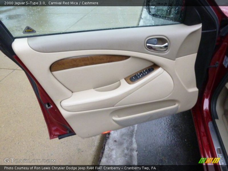 Carnival Red Mica / Cashmere 2000 Jaguar S-Type 3.0