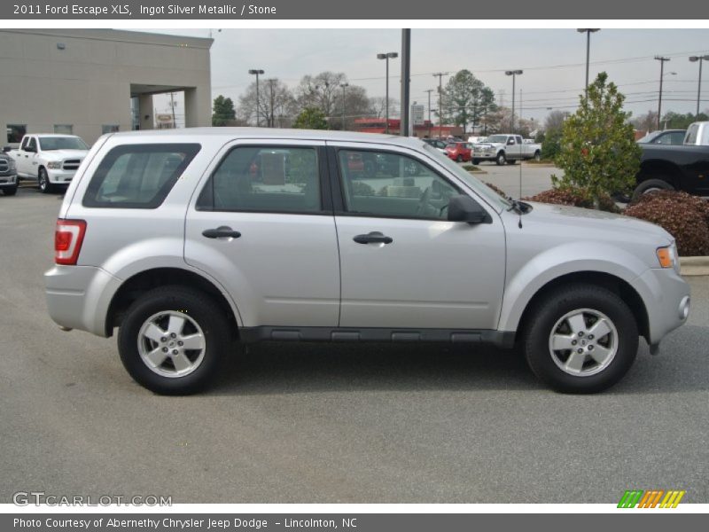 Ingot Silver Metallic / Stone 2011 Ford Escape XLS