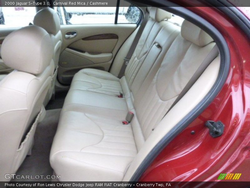 Carnival Red Mica / Cashmere 2000 Jaguar S-Type 3.0