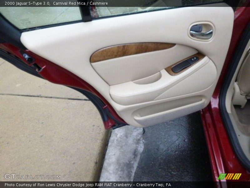 Carnival Red Mica / Cashmere 2000 Jaguar S-Type 3.0