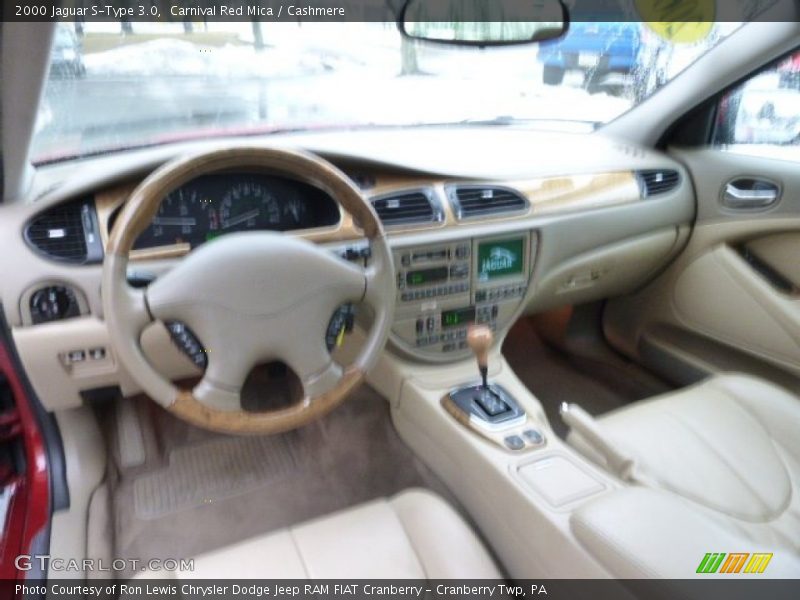 Carnival Red Mica / Cashmere 2000 Jaguar S-Type 3.0