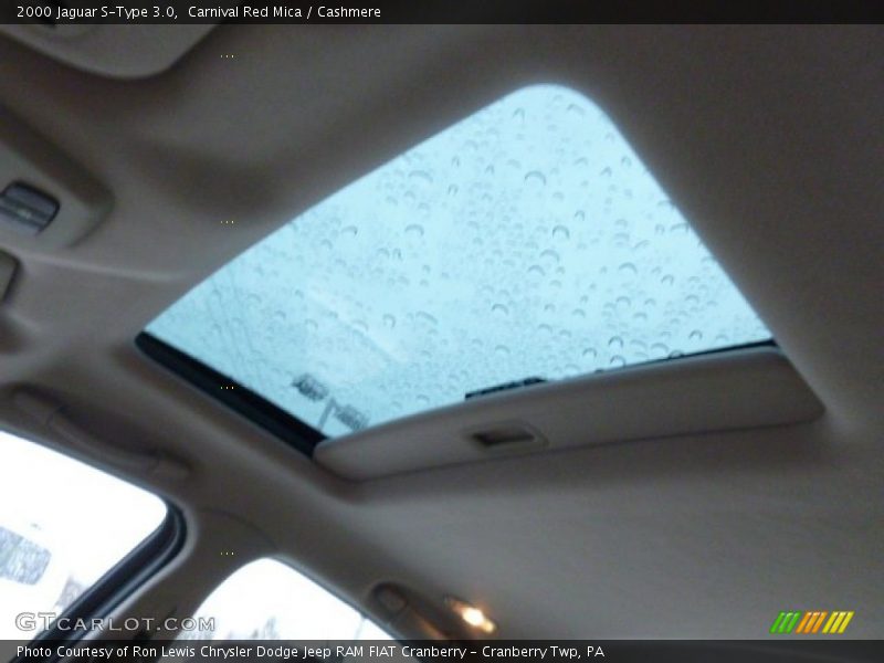 Carnival Red Mica / Cashmere 2000 Jaguar S-Type 3.0