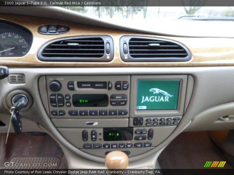 Carnival Red Mica / Cashmere 2000 Jaguar S-Type 3.0