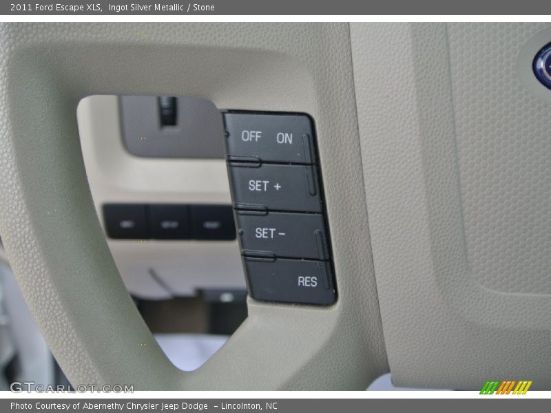 Ingot Silver Metallic / Stone 2011 Ford Escape XLS