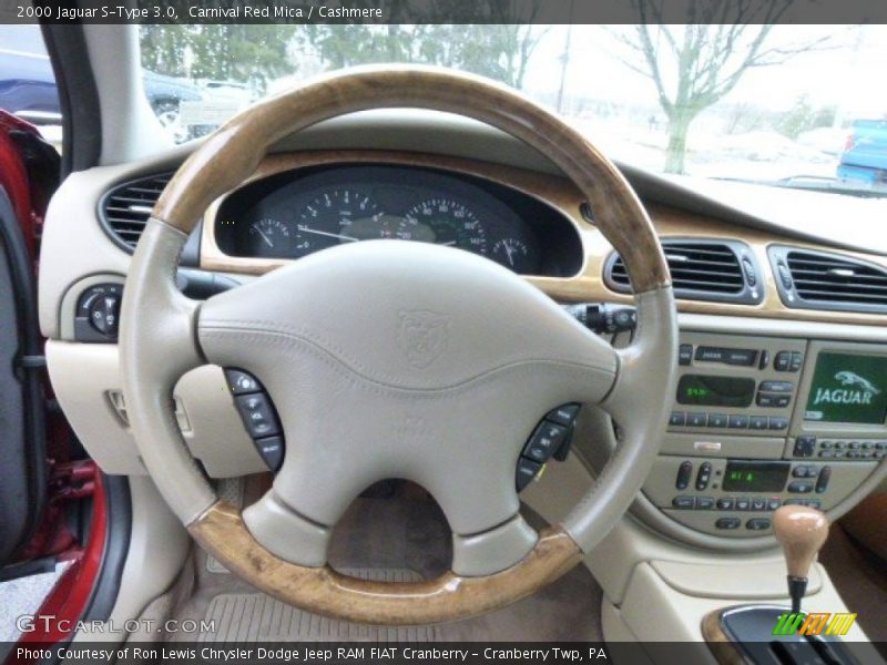 Carnival Red Mica / Cashmere 2000 Jaguar S-Type 3.0