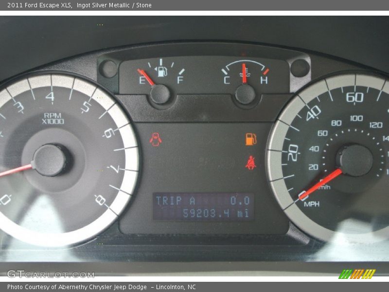 Ingot Silver Metallic / Stone 2011 Ford Escape XLS