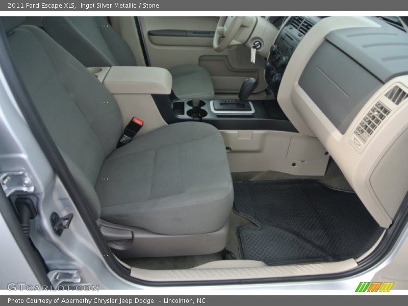 Ingot Silver Metallic / Stone 2011 Ford Escape XLS