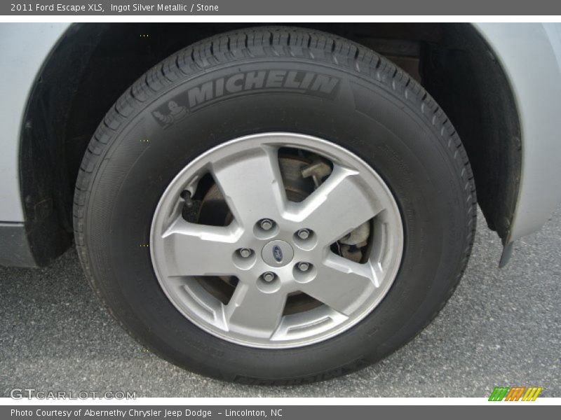 Ingot Silver Metallic / Stone 2011 Ford Escape XLS