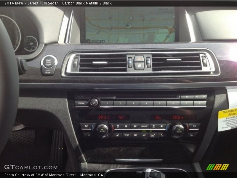 Controls of 2014 7 Series 750i Sedan