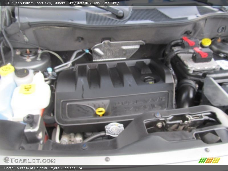 Mineral Gray Metallic / Dark Slate Gray 2012 Jeep Patriot Sport 4x4