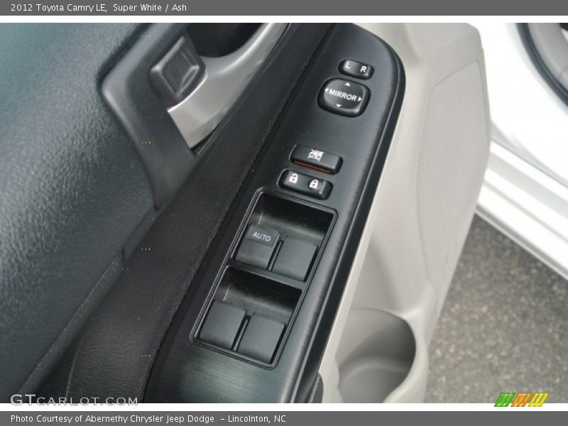 Super White / Ash 2012 Toyota Camry LE