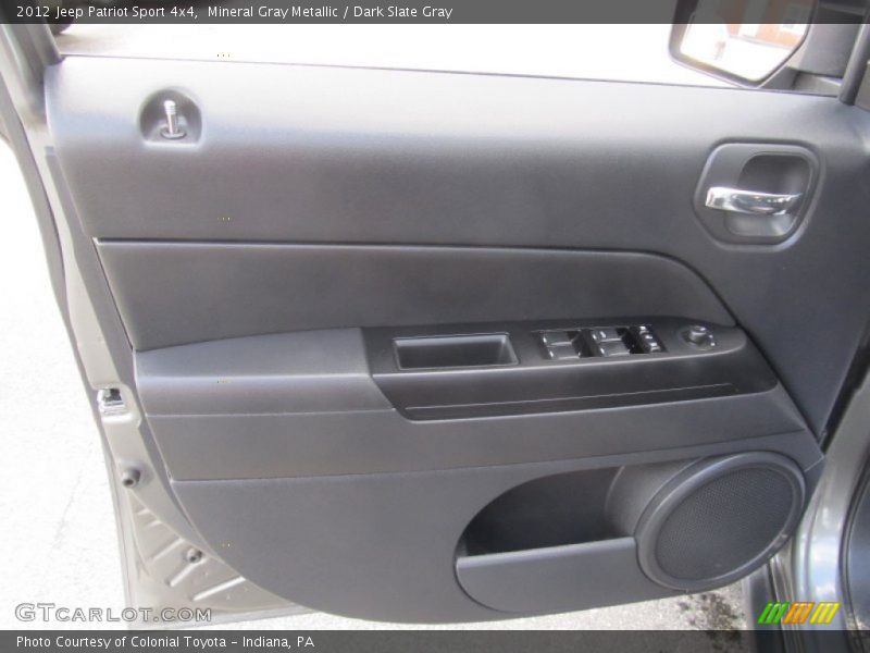 Mineral Gray Metallic / Dark Slate Gray 2012 Jeep Patriot Sport 4x4