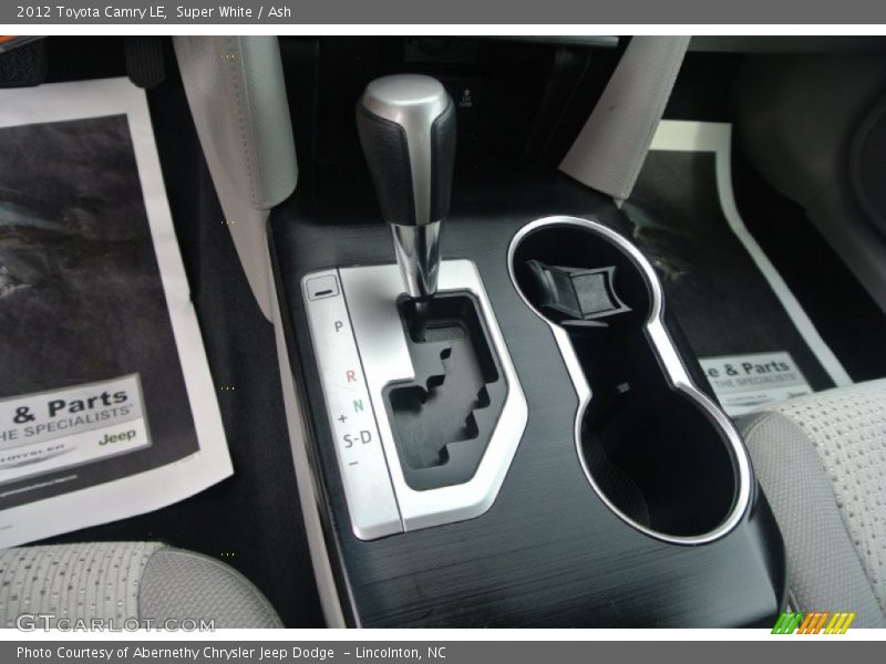Super White / Ash 2012 Toyota Camry LE