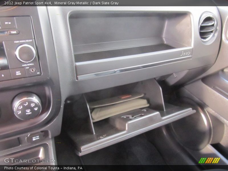 Mineral Gray Metallic / Dark Slate Gray 2012 Jeep Patriot Sport 4x4