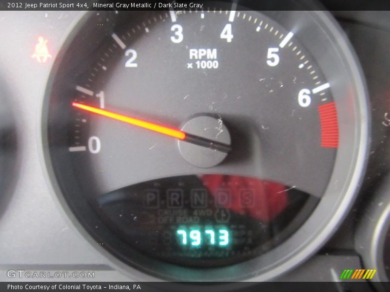 Mineral Gray Metallic / Dark Slate Gray 2012 Jeep Patriot Sport 4x4