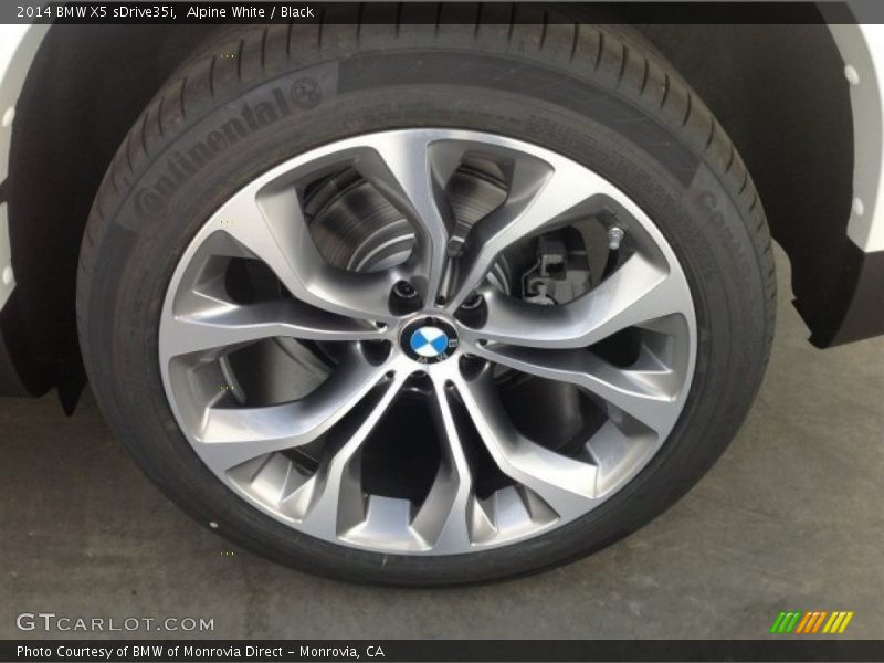 Alpine White / Black 2014 BMW X5 sDrive35i
