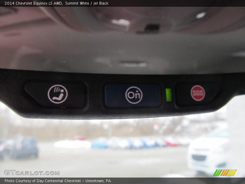 Summit White / Jet Black 2014 Chevrolet Equinox LS AWD