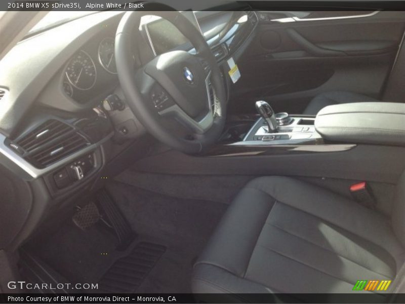 Alpine White / Black 2014 BMW X5 sDrive35i