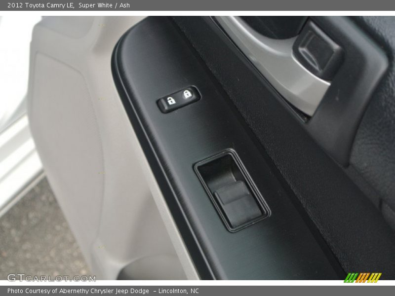 Super White / Ash 2012 Toyota Camry LE