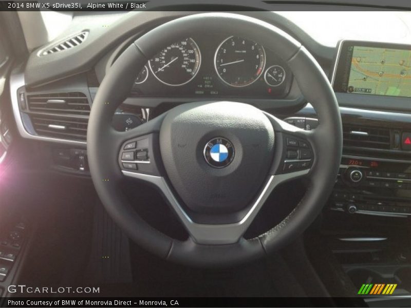 Alpine White / Black 2014 BMW X5 sDrive35i