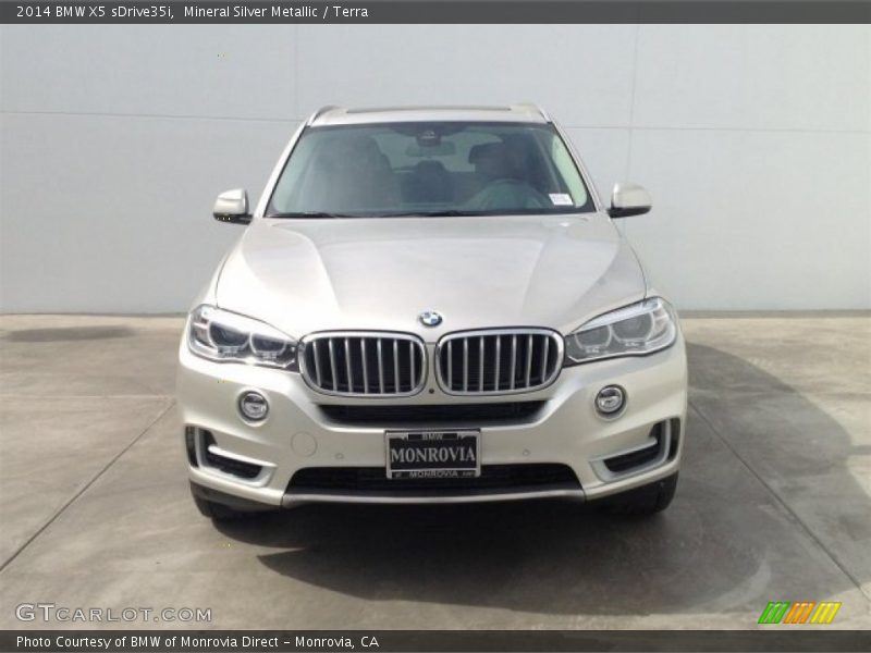 Mineral Silver Metallic / Terra 2014 BMW X5 sDrive35i