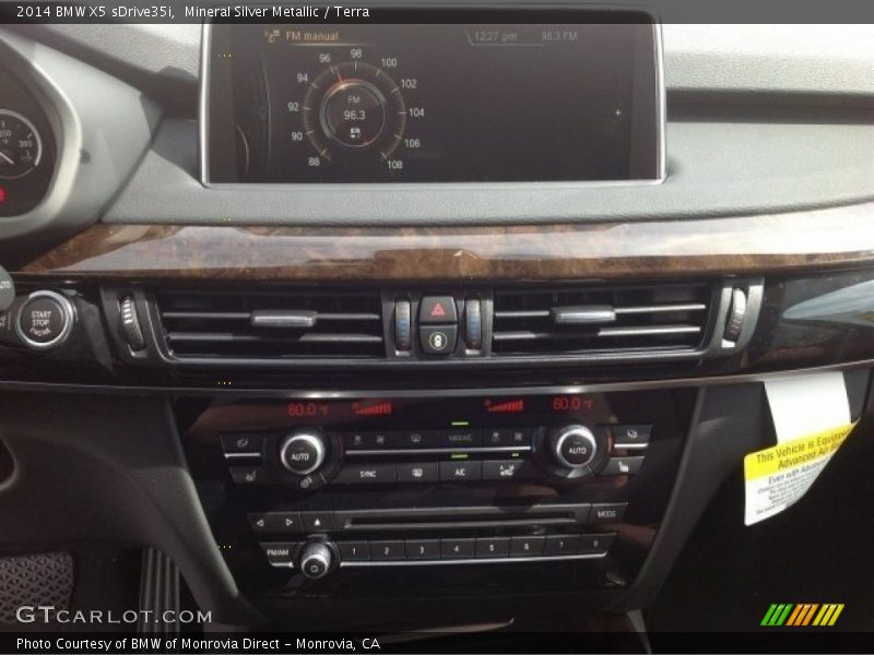 Mineral Silver Metallic / Terra 2014 BMW X5 sDrive35i