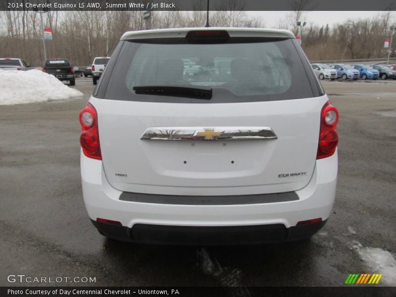 Summit White / Jet Black 2014 Chevrolet Equinox LS AWD