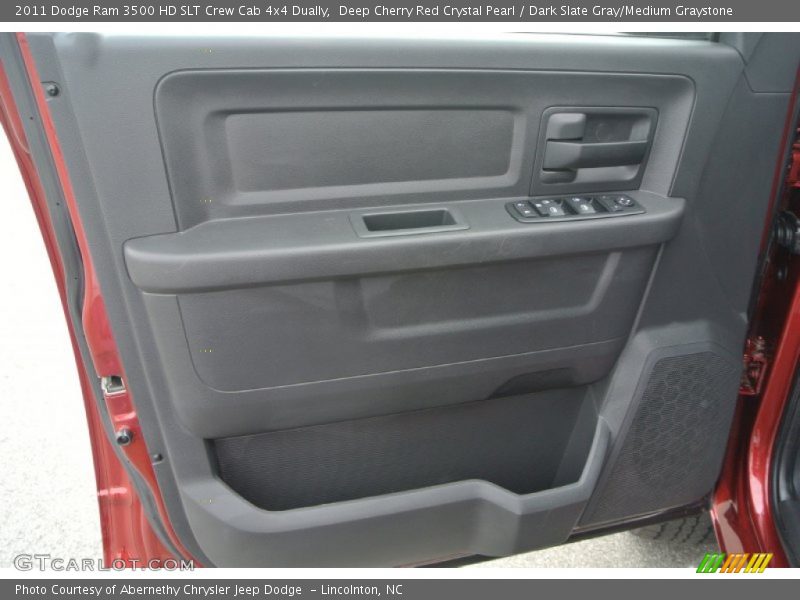 Deep Cherry Red Crystal Pearl / Dark Slate Gray/Medium Graystone 2011 Dodge Ram 3500 HD SLT Crew Cab 4x4 Dually