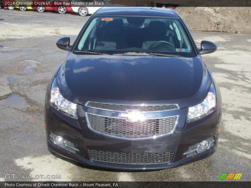 Blue Ray Metallic / Jet Black 2014 Chevrolet Cruze LT