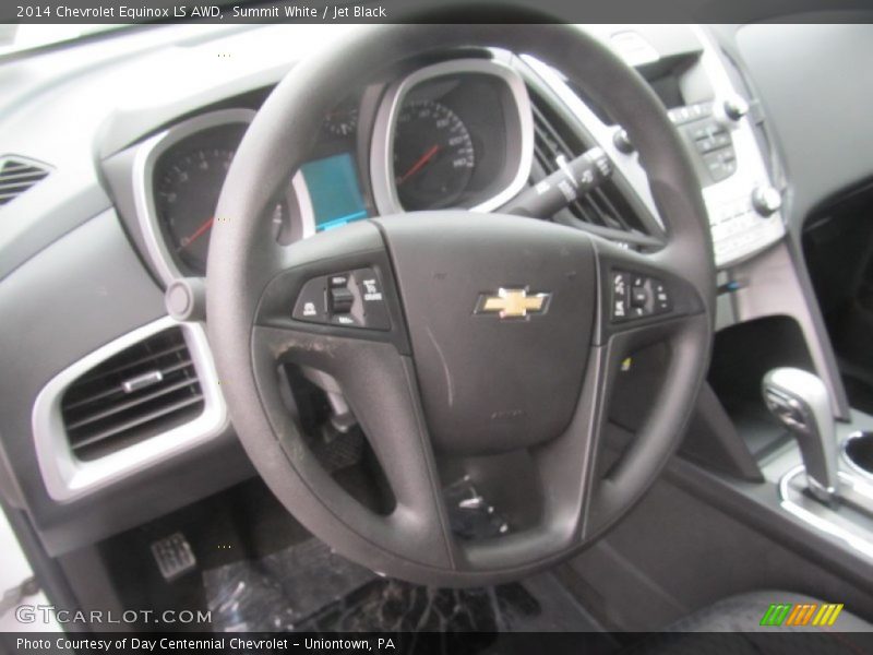 Summit White / Jet Black 2014 Chevrolet Equinox LS AWD