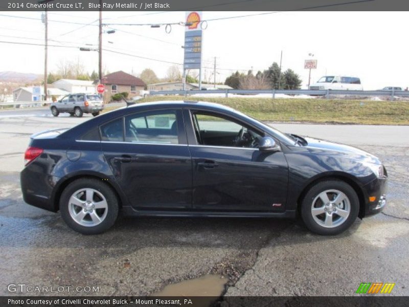 Blue Ray Metallic / Jet Black 2014 Chevrolet Cruze LT