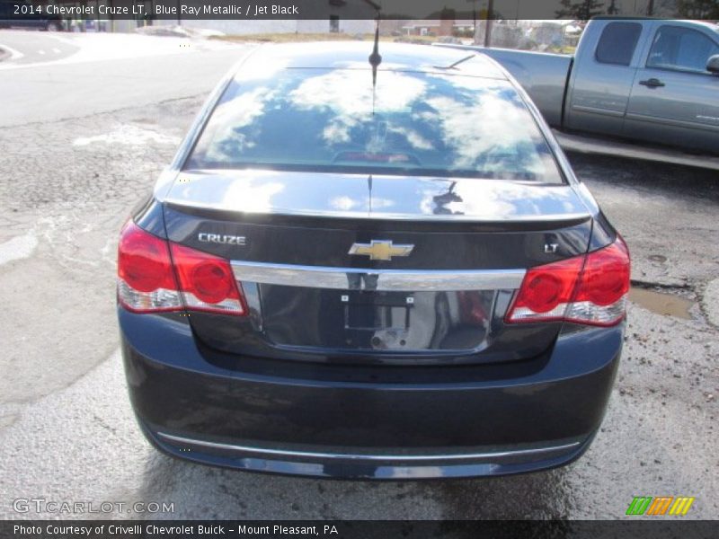 Blue Ray Metallic / Jet Black 2014 Chevrolet Cruze LT