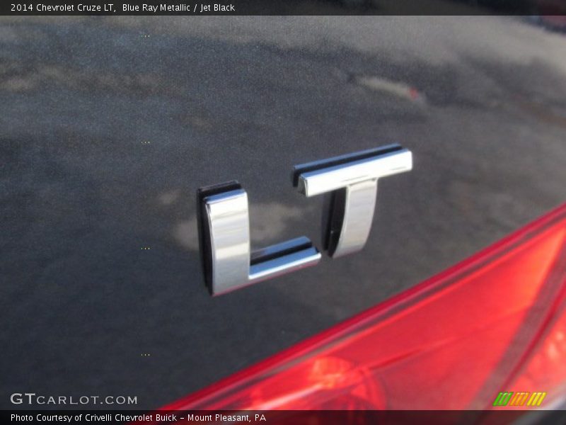 Blue Ray Metallic / Jet Black 2014 Chevrolet Cruze LT