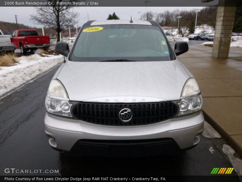 Platinum Metallic / Gray 2006 Buick Rendezvous CX