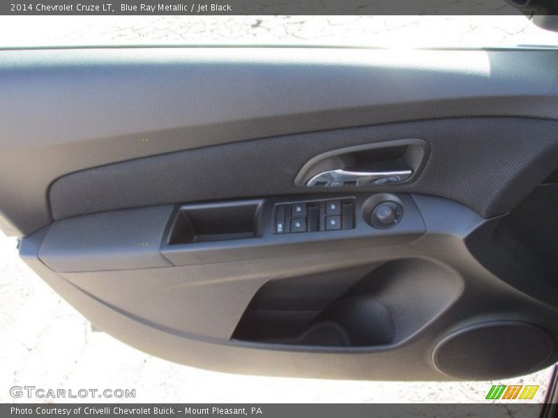 Blue Ray Metallic / Jet Black 2014 Chevrolet Cruze LT