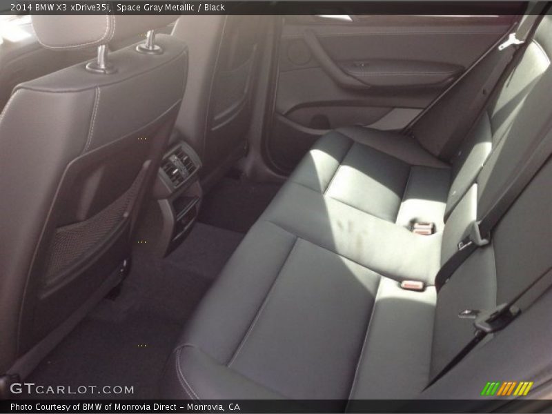 Space Gray Metallic / Black 2014 BMW X3 xDrive35i